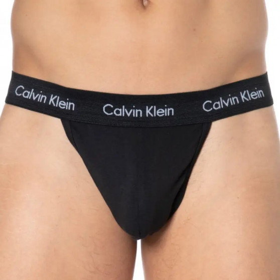 2PACK moške tangice Calvin Klein črne (NB2208A-001)