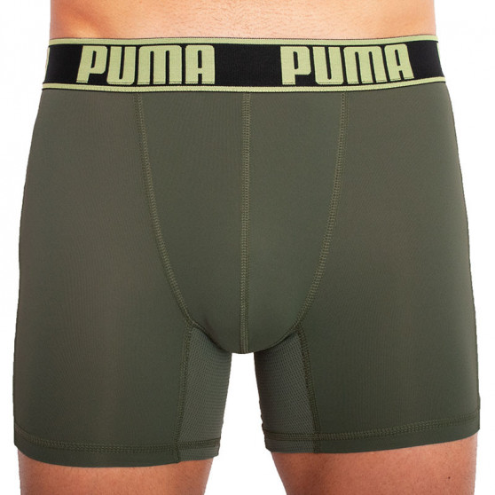2PACK moške boksarice Puma sport zelena (671018001 002)