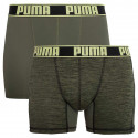 2PACK moške boksarice Puma sport zelena (671018001 002)