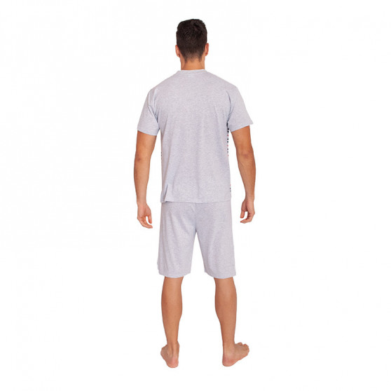 Moška pižama Foltýn siva (FPK8)