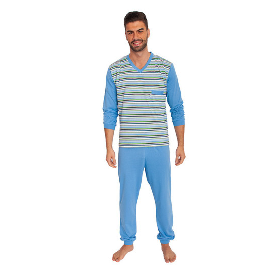 Moška pižama Foltýn prevelike modre (FPDN1)