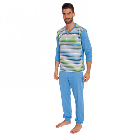 Moška pižama Foltýn prevelike modre (FPDN1)