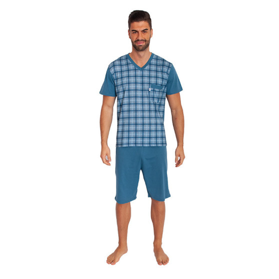 Moška pižama Foltýn prevelike modre (FPKN7)