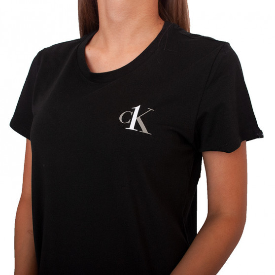 Ženska nočna srajca CK ONE črna (QS6358E-001)