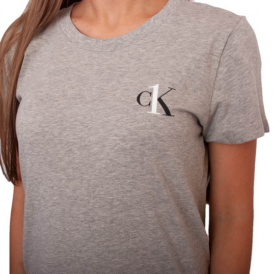 Ženska nočna srajca CK ONE siva (QS6358E-020)