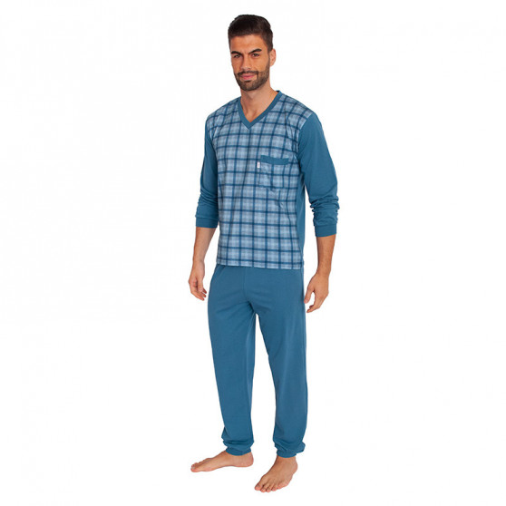 Moška pižama Foltýn prevelike modre (FPDN3)