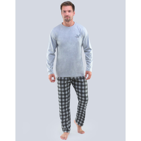 Moška pižama Gino siva (79103)