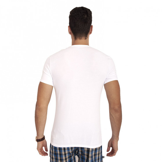 2PACK Moška majica Calvin Klein bela (NB1089A-100)