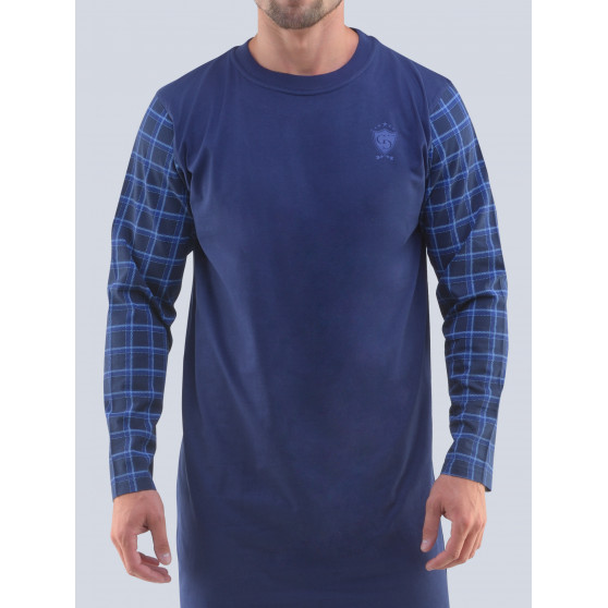 Moška nočna srajca Gino temno modra (79092)