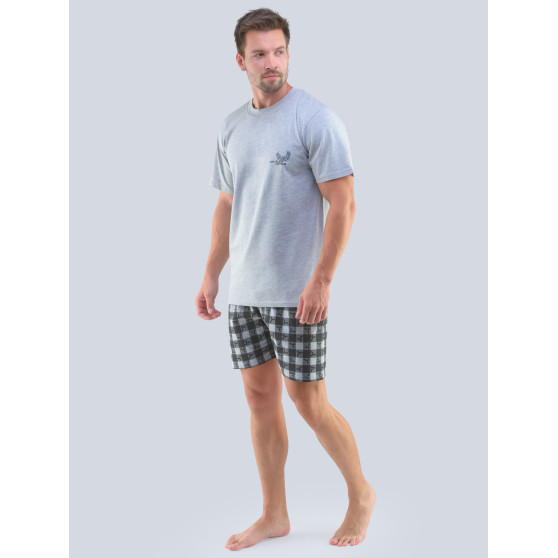 Moška pižama Gino siva (79098)