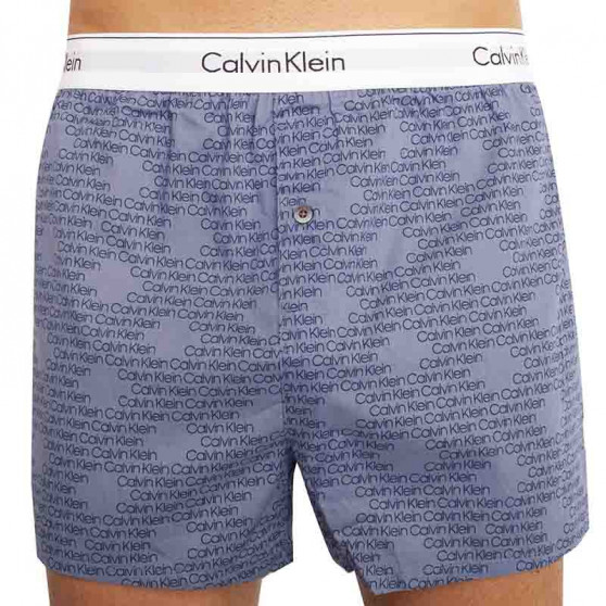 2PACK moške boksarice Calvin Klein večbarvne (NB1396A-9KQ)