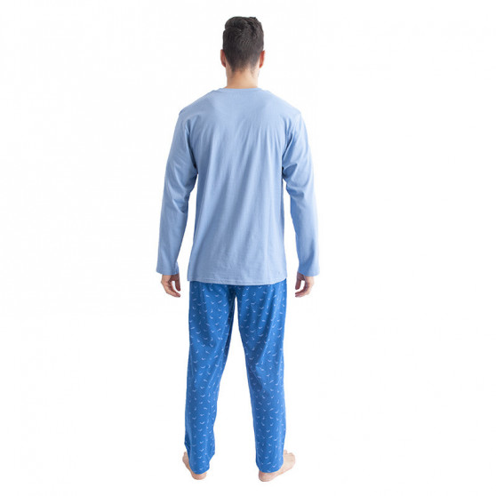 Moška pižama Gino svetlo modra (79089)