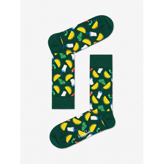 3PACK nogavice Darilna škatla z nogavicami Happy Socks za junk food (XJUN08-0100)