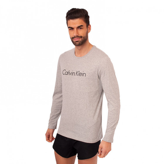 Moška srajca Calvin Klein siva (NM1345E-080)