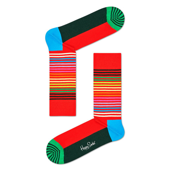 Nogavice Happy Socks nogavica s polovičnimi črtami (HAS01-4350)