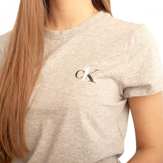 Ženska majica Calvin Klein siva (QS6356E-020)