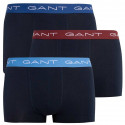 3PACK moške boksarice Gant temno modre (902033603-410)
