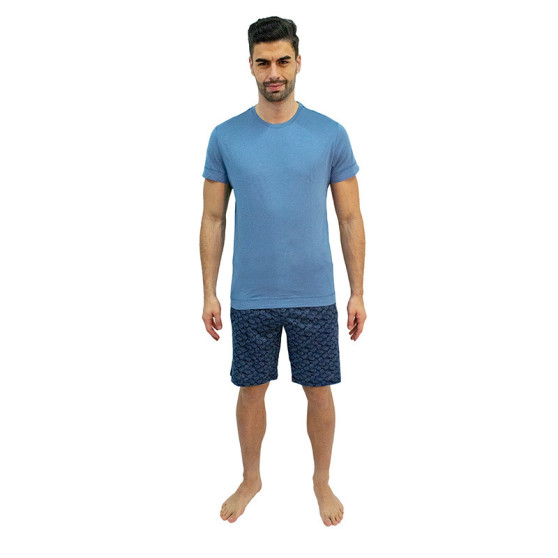 Moška pižama Jockey modra prevelika (500001 454)
