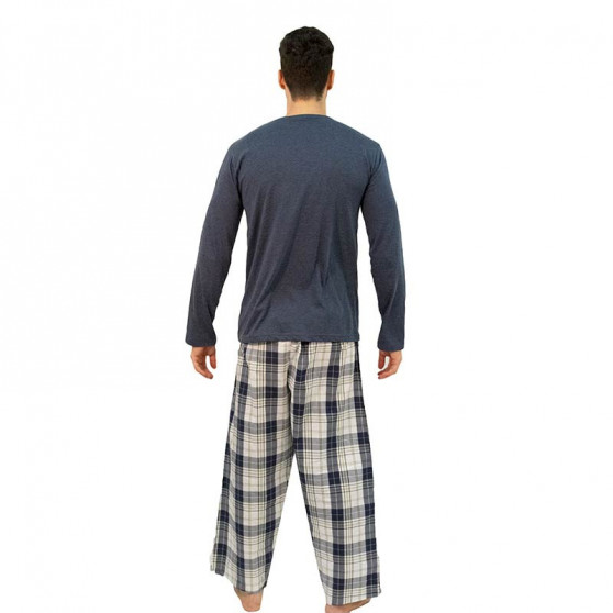 Moška pižama Molvy modra (KT-047)