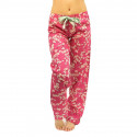 Ženske hlače za spanje Molvy roza (KT-006)