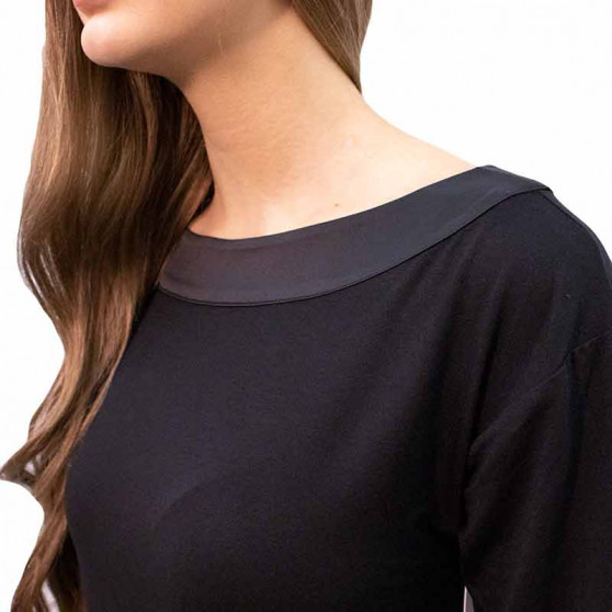 Ženska nočna srajca Calvin Klein črne (QS6532E-UB1)