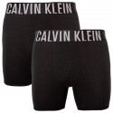 2PACK Moške boksarice Calvin Klein črne (NB2603A-UB1)