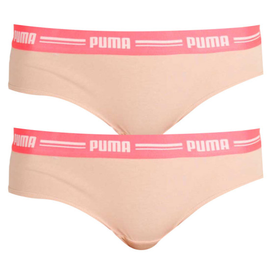2PACK Ženske brazilske hlačke Puma roza (603043001 004)