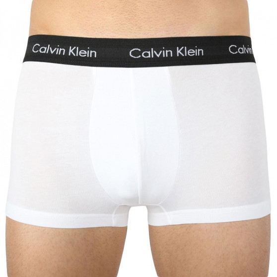 3PACK moške boksarice Calvin Klein bele (U2664G-M9E)
