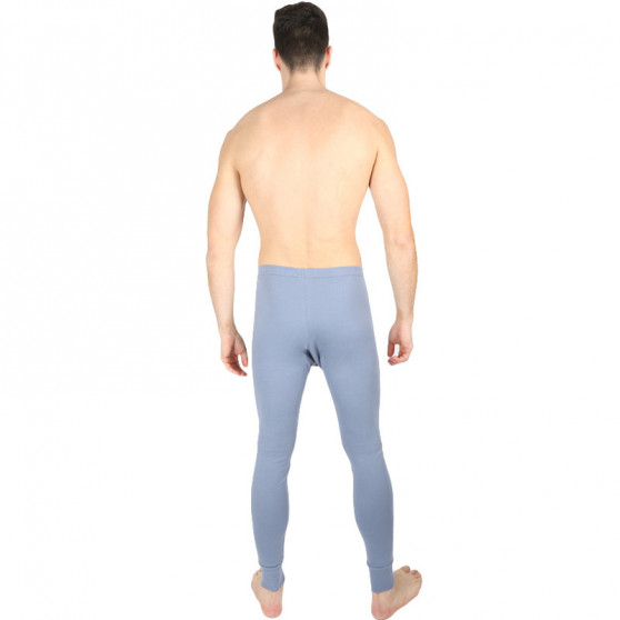 Moške spodnje hlače Gino modro-sive (76001)