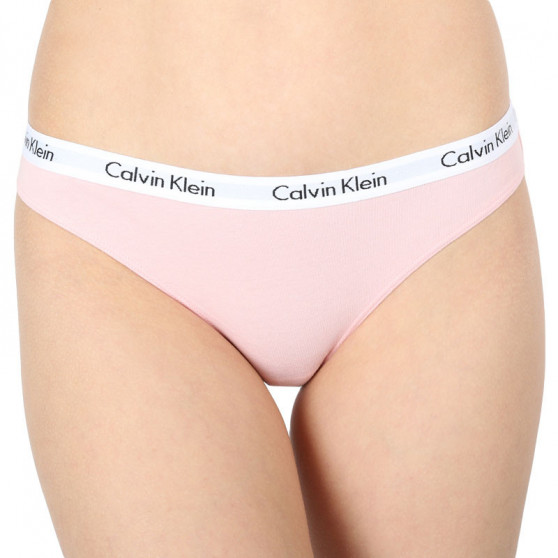3PACK ženske hlačke Calvin Klein večbarvne (QD3588E-JMO)