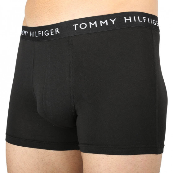 3PACK Moške boksarice Tommy Hilfiger črne (UM0UM02203 0VI)