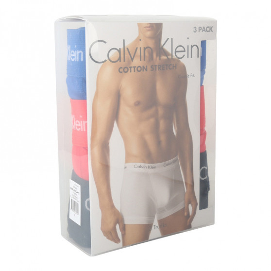 3PACK Moške boksarice Calvin Klein večbarvne (U2662G-MC8)