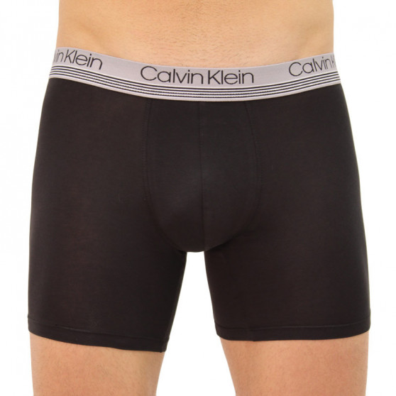 3PACK Moške boksarice Calvin Klein črne (NB2337A-T6B)