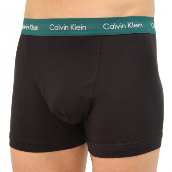 3PACK Moške boksarice Calvin Klein črne (U2662G-M9F)