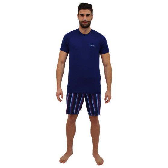 Moška pižama Calvin Klein modra (NM1536E-JVU)
