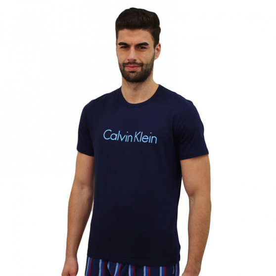 Moška majica Calvin Klein temno modra (NM1129E-DYC)