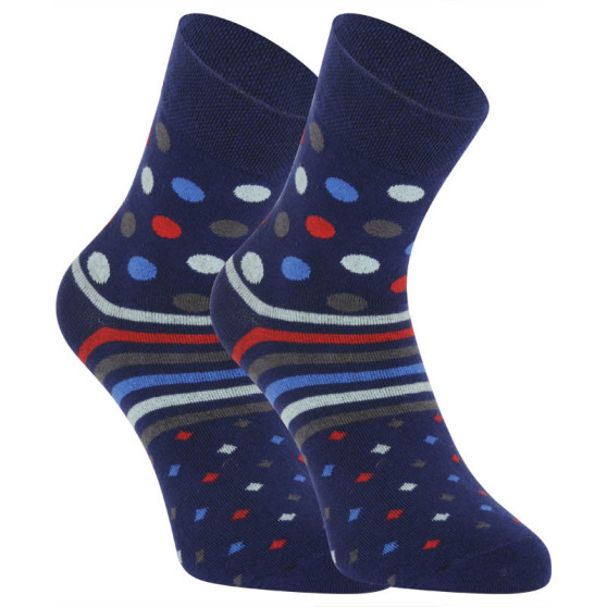 Srečne nogavice Dots Socks modra (DTS-SX-328-G)
