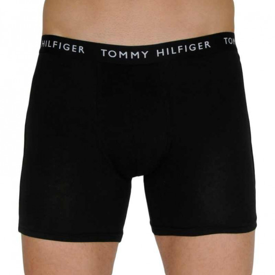 3PACK Moške boksarice Tommy Hilfiger črne (UM0UM02204 0VI)