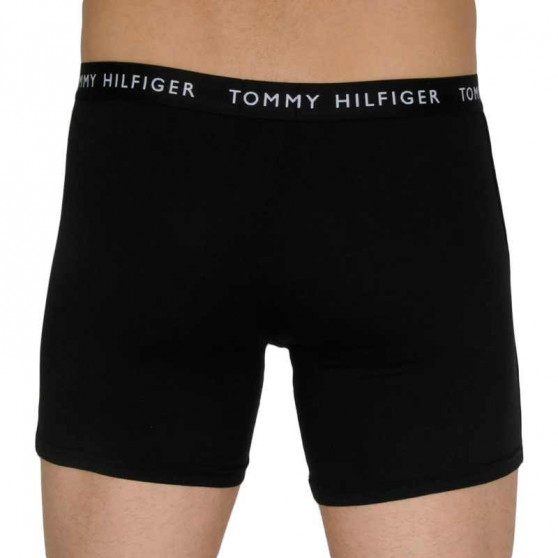 3PACK Moške boksarice Tommy Hilfiger črne (UM0UM02204 0VI)