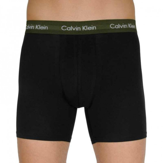 3PACK Moške boksarice Calvin Klein črne (NB1770A-M9Z)