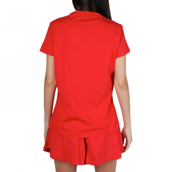 Ženska pižama Tommy Hilfiger rdeča (UW0UW02977 0WD)
