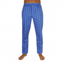 Moške hlače za spanje CK ONE modre (NM1869E-J8W)