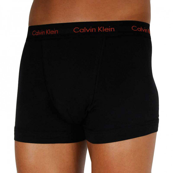3PACK Moške boksarice Calvin Klein črne (U2662G-MC9)