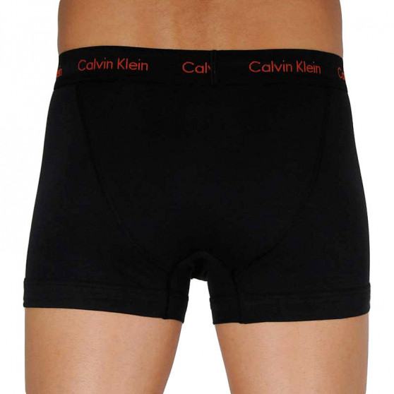 3PACK Moške boksarice Calvin Klein črne (U2662G-MC9)