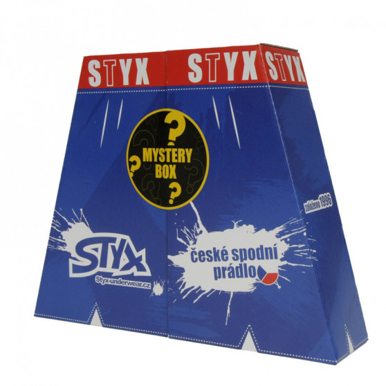 MYSTERY BOX - 5PACK ženske boksarice  športna guma večbarvne Styx
