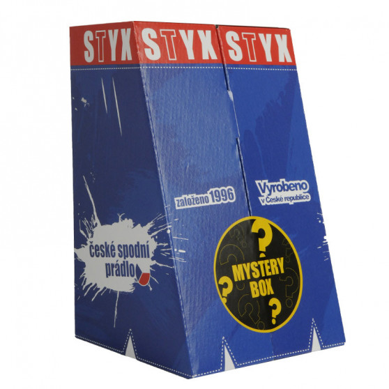 MYSTERY BOX - 3PACK ženske boksarice  športna guma večbarvne Styx