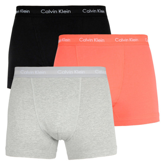 3PACK Moške boksarice Calvin Klein večbarvne (U2662G-P1X)