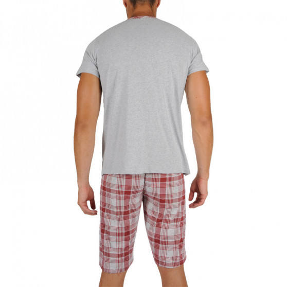 Moška pižama Monabella rdeča (MNB-Y-8940)
