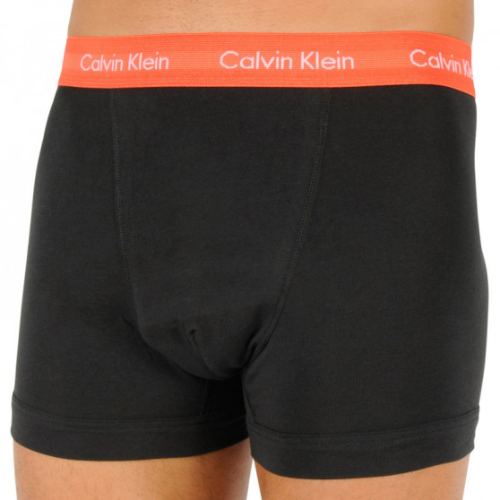 3PACK Moške boksarice Calvin Klein črne (U2662G-WHD)