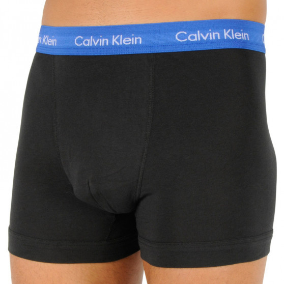 3PACK Moške boksarice Calvin Klein črne (U2662G-WHD)